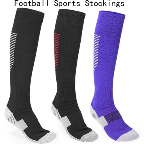 Professional Man Football Socks Breathable Sport Soccer Socks Anti Slip Long Stocking Trusox Outdoor Women Elastic Nylon Socks