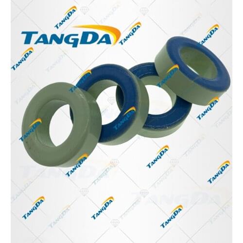 TANGDA T94 52 Iron Power Cores inductor T94-52 23.9*14.2*7.9 mm blue/green coated ferrite ring core filtering T