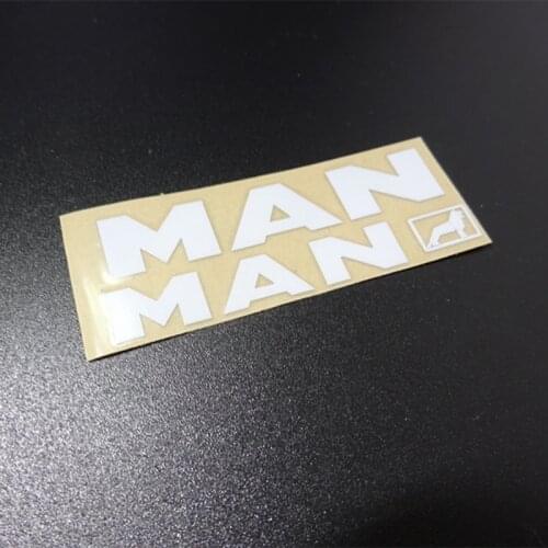 Grimace LOGO Metal Sticker Decoration for 1/14 Tamiya RC Truck Trailer tipper MAN TGX Car DIY Parts