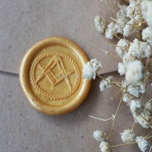 Wax Stamp Seal Stamping Freemasons Wax Seal Stamp Kit Wedding Invitation Seals