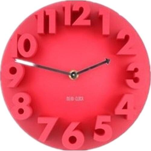 Explosion models 3D fashion wall clocks creative home decoration living room electronic foreign trade watches WF603413
