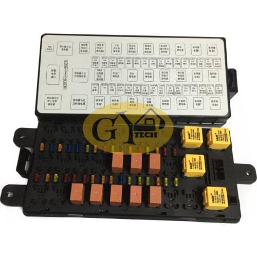 YN24E00016F2 YY24E00008F2 YN24E00016F1 YN73E01024P2 SK200-8 Fuse Relay Assembly For SK210-8 SK350-8 Excavator Fuse Assy Control