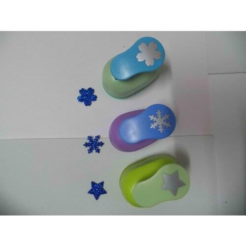 3pcs(2.5cm) sakura,snowflower,star shape craft punch Punch Craft Scrapbooking school Paper Puncher eva hole punch free shipping