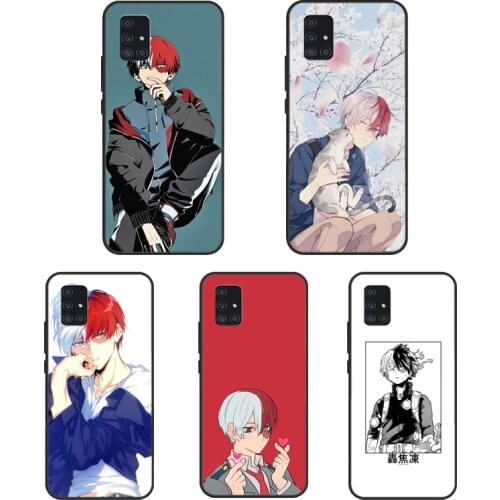 Todoroki Shouto My Hero Academy Case For Samsung Galaxy A31 A51 A71 A11 A50 A70 A10 A30S A40 A20e A21S M31 M30S Coque