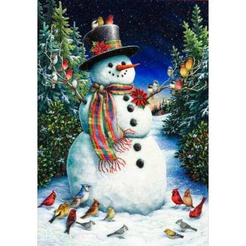 Daimond painting christmas 5d diamond embroidery diy diamond painting snowman