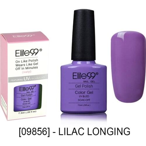 Elite99 7.3ml Pure Color Gel Polish With Gift Box Nail Gel Varnish Hybrid Semi Permanent Nails Lacquer Enamel Nail Art Manicure
