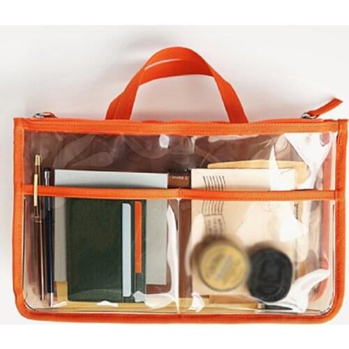 EVA Travel Transparent Cosmetic Bag Women Makeup Case Cosmetic Pouch Ladies Jelly Bag Portable Make Up Pouch Organizer