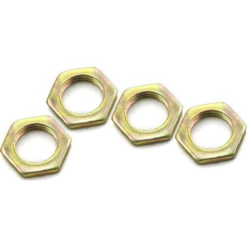 M6 M7 M8 M9 M10 M12 M13 M14 M16 GB808 Hex nut small pitch flat thin nut hexagon nuts hexagonal screw cap Color Zinc