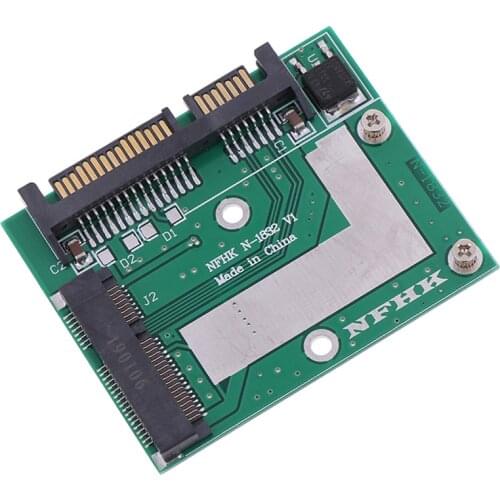 MSATA SSD To 2.5'' SATA 6.0gps Adapter Converter Card Module Board MINI pcie SSD