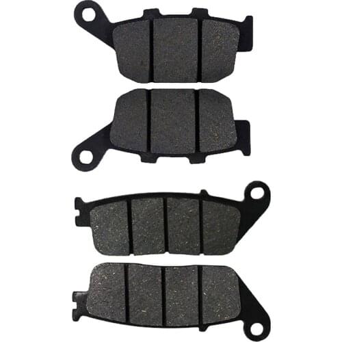 Motorcycle Front and Rear Brake Pads for Honda VT250 Spada 88-90 CB-1 CB400F 1989 1990 CBR400RR CBR400 RR NC23 NC29 90-94