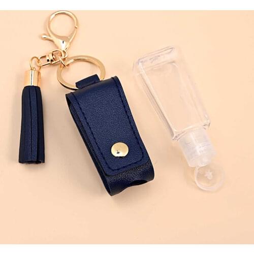Portable Soap Dispensers Shampoo Containers Hand Sanitizer Holder Keychain Bottle Container With Cover For Outdoor Storage