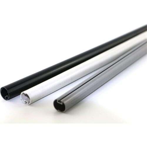 90cm POP PVC painted scroll poster hanger strip banner clip holder rails poster holder rack rod