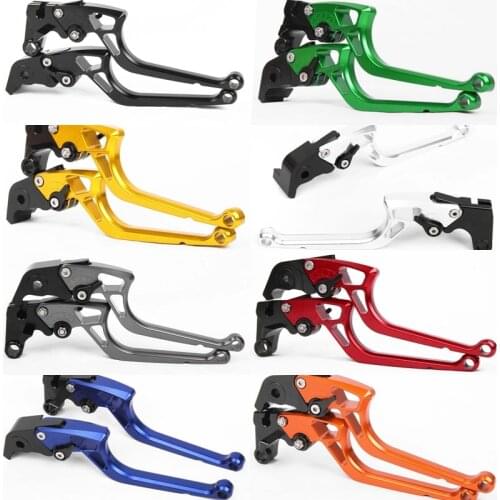 SMOK Clutch Brake Levers for Suzuki GSF650 BANDIT 2005-2006 GZ250 1999-2002 GS500E 17 Adjustable CNC Aluminum Alloy Labor-saving