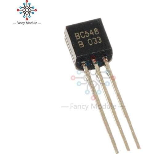 30Pcs BC548 TO-92 NPN 30V 0.1A Transistor