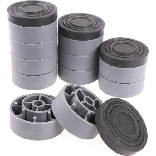 4pcs Shock and Noise Cancelling Washing Machine Dryer Raise Height Feet Pads