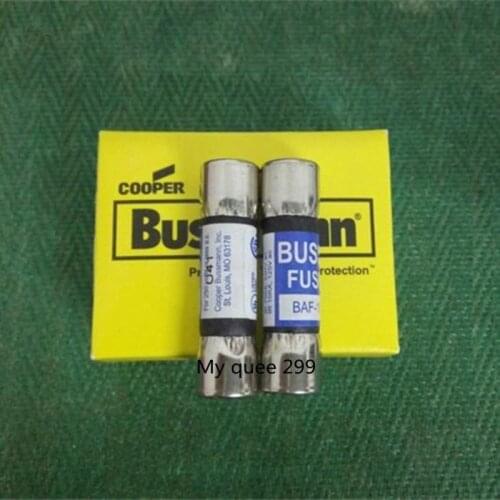 5pcs BAF-1 fuse 10X38 10A BUSSMANN 250V