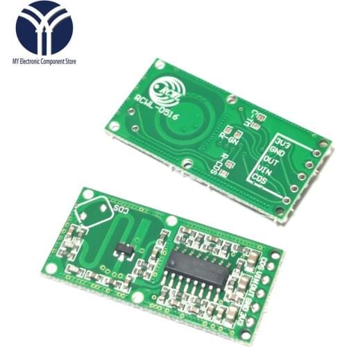 5PCS/LOT RCWL-0516 microwave radar sensor module Human body induction switch module Intelligent sensor