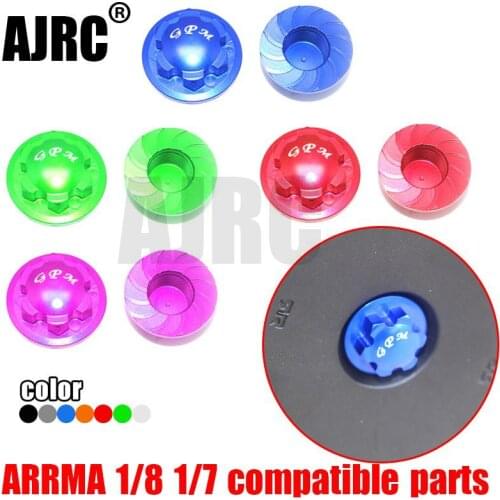 ARRMA 1/8 1/7 RC car KRATON SENTON TYPHON TALION OUTCAST internal knurled anti-loose tire nut AR310449