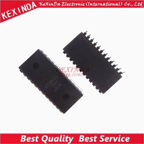 AT28C16-15PI AT28C16 AT28C16-15PU DIP-24 IC 5PCS/1Lot Free shipping