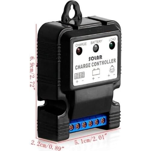 6V 12V 10A Auto Solar Panel Charge Controller Battery Charger Regulator PWM Hot
