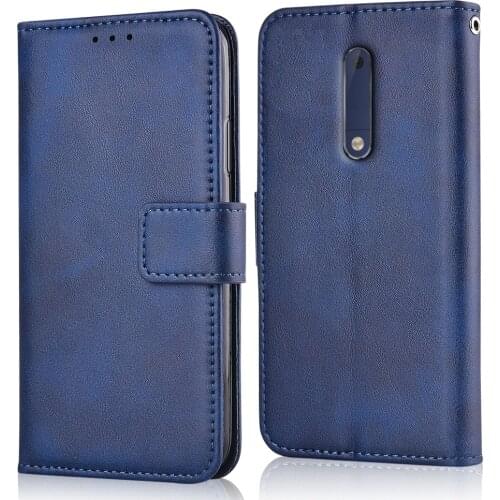 For On NOKIA 5 Cover NOKIA 5 Cover Wallet Case For NOKIA 5 Case Phone Bag With Strap