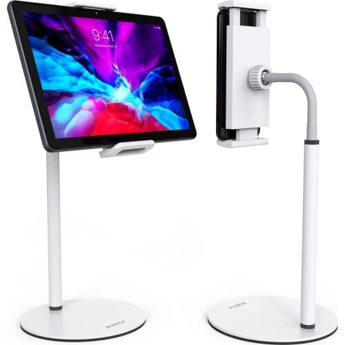 Phone Holder Desk Bed Tablet Ipad Stand In Car Aluminum Alloy 360 Rotating for iPhone Computer Baseus Bracket Long Arm Flexible