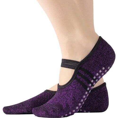 Women Hot Yoga Socks Anti-Wear Breathable Yoga Socks Anti-Slip Dance Socks Quick-Dry Damping Pilates Ballet Socks Fitness Socks