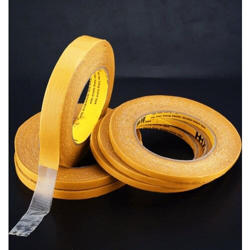 20M/Roll High Viscosity Double Sided Tape No Trace Transparent Strong Double-Sided Adhesive Waterproof Strong Fixed Mesh Tape