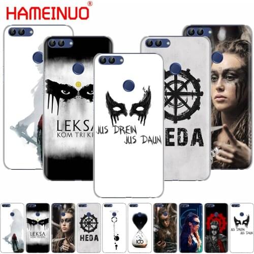 HAMEINUO Heda Lexa The 100 cell phone Cover Case for huawei Honor Y5 7C Y5 Y625 Y635 Y6 Y7 Y9 2017 2018 Prime