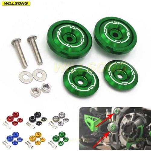 Body Fairing Frame Hole Cap CNC Decorative Cover Bracket Plug For KAWASAKI Z900 Motorcycle Accessories Modified Parts