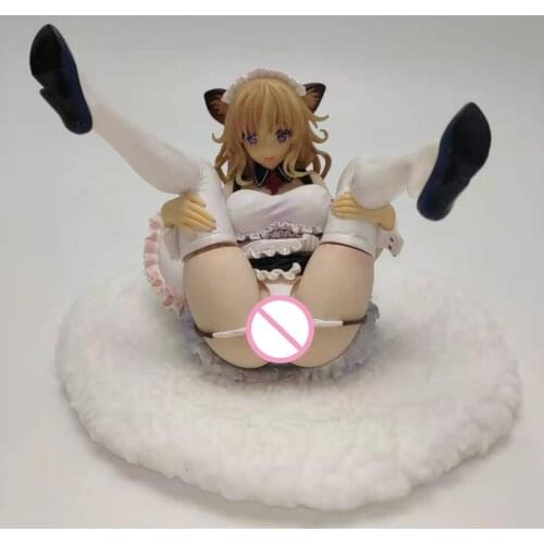 Cat Maid Scale Pre-painted Sexy Girl 1/6 PVC Figure illustration by Misaki Kurehito Adults Collection Toys