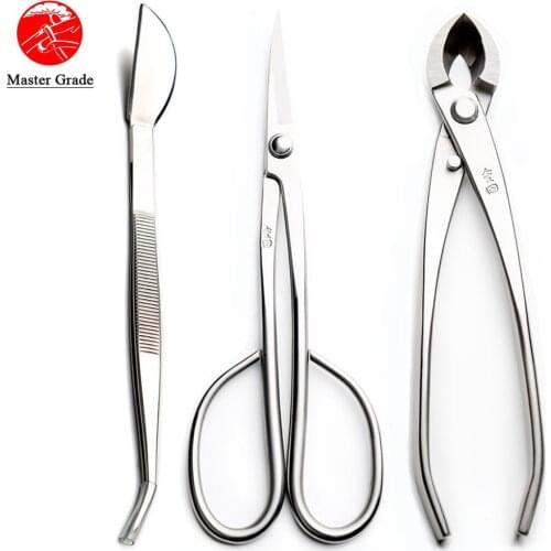Master Grade 3 PCS Bonsai tool Set JTTK-19 From TianBonsai