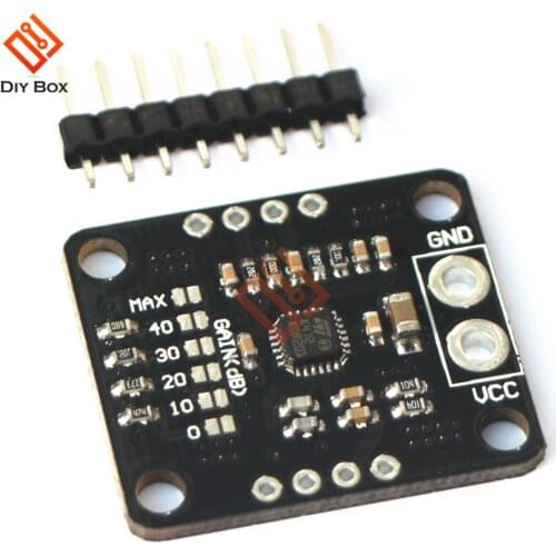TS472 Electret Microphone amplifier Very Low Noise Audio Preamplifier Board With 2.0 V Bias Output And Active Low Standby Mode