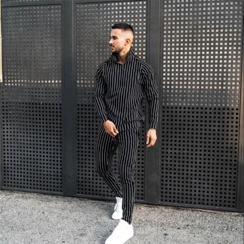 2021 New Mens Body-building Sportswear Suit Tracksuit Muscle Fitness Casual Active Zipper Outwear Training Clothes male Sets