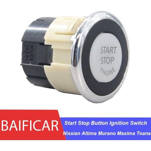 Baificar New Push Start Stop Button Ignition Switch 25150-1AA0B 25150-1LB0A For Nissan Alitma Maxima Murano Teana 2008-2014