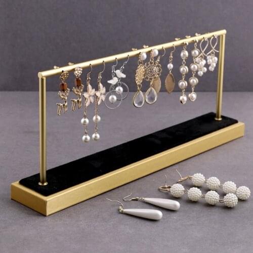 Earring Organizer Jewelry Display Rack Stand Studs Pendant Jewelry Holder Earrings Showcase for Home Decor