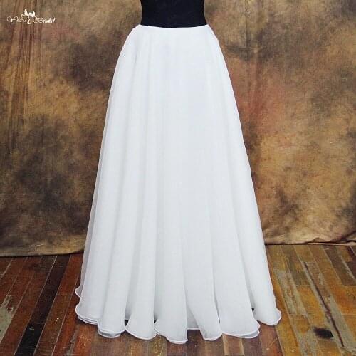 RSK3 Real Pictures Yiaibridal Seperate Skirt Only For Bridal Made Of Organza