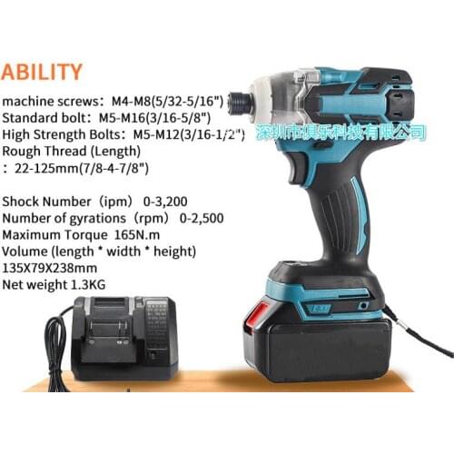 Charging Screwdriver Impact screwdriver with Battery and Charger