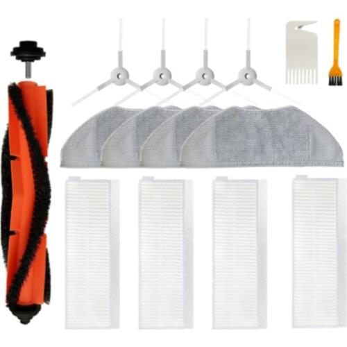 Replacement Main Side Brush Cover Hepa Filter Mop for Xiaomi Mijia Mi Robot Vacuum-Mop Essential G1 MJSTG1 Cleaner