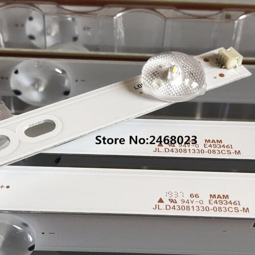 3pcs of led backlight for JL.D43081330-083CS-M 8 lamps