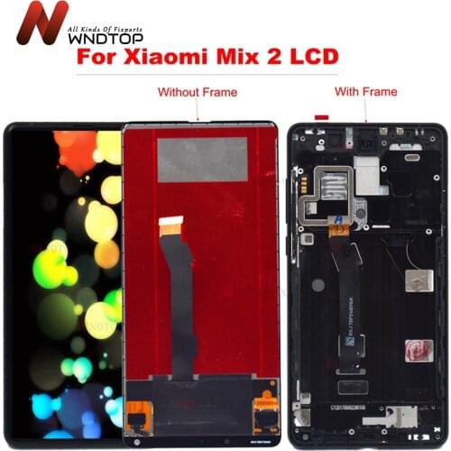 For Xiaomi Mix 2 LCD Screen Display+Touch Digitizer with Frame 2160x1080 5.99"For Xiaomi Mi Mix 2 LCD Assembly Replacement Parts