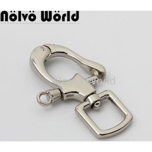 10-50pcs 2 colors 67*16mm alloy durable snap hook for chain purse metal swivel clasp bag accessories wholesale
