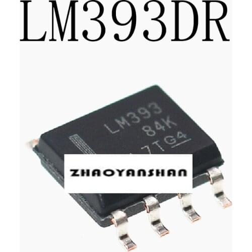 1000pcs X LM393DR LM393 new SOP-8 Free Shipping