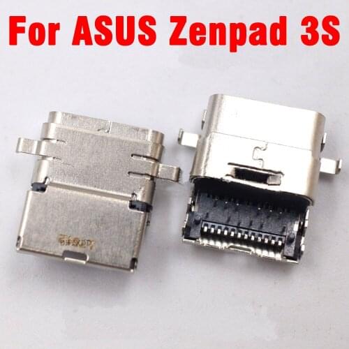 2Pcs Type-C USB 3.1 Charging Port USB jack For ASUS ZenPad 3S 10 Z500M P027 Z500M-SB