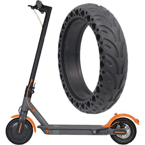 Electric Scooter Damping Tyre For Xiaomi M365 Scooter Hollow Tires Shock Absorber Non-Pneumatic Solid Tyres Tube For M365