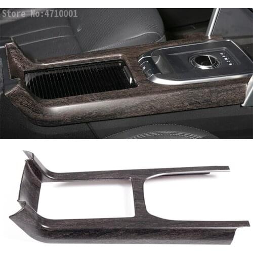 Oak Wood Colour Car Center Console Gear Shift Panel Decoration Frame Trim For Land Rover Discovery Sport 2015-2018