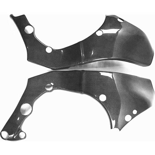 For KAWASAKI ZX-10R 2011-2015 Carbon Fiber Frame Covers Panels Protectors Guards ZX10r 2011 2012 2013 2014 2015