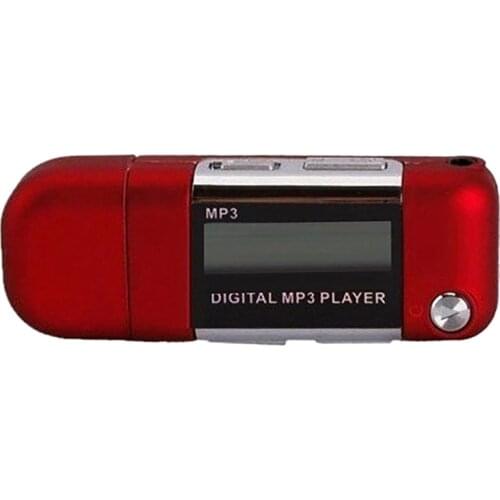 Mp3 Player 4GB U Disk Music Player Supports Replaceable AAA Battery, Recording