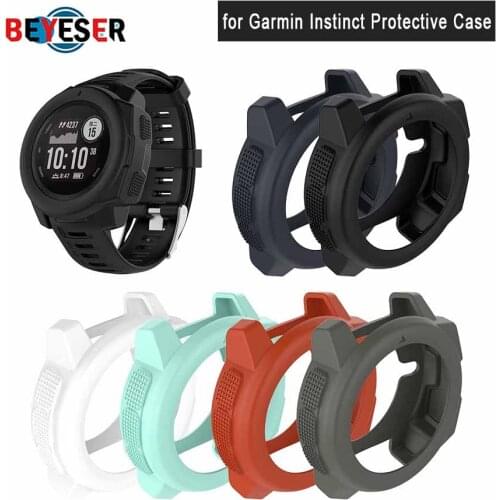 Soft Ultra-Slim TPU Protection Silicone Full For Garmin instinct Case Cove Smartwatch Cover Watch Full Case Cover New Fashion