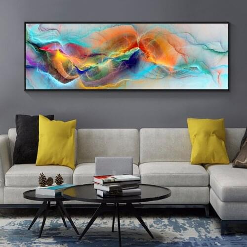 Round Diamond Painting Grey Yellow Cloud Abstract Full square Rhinestone of Picture Diamond mosaic Valentines Day gift